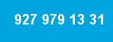 927 979 13 31 927 979 13 31